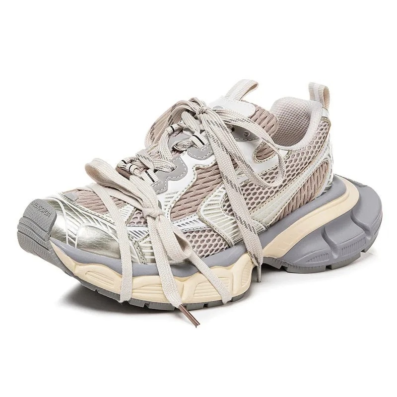 Women Shoes Tennis - Nieuwe dames 'dad shoes', ademend, 'dirty