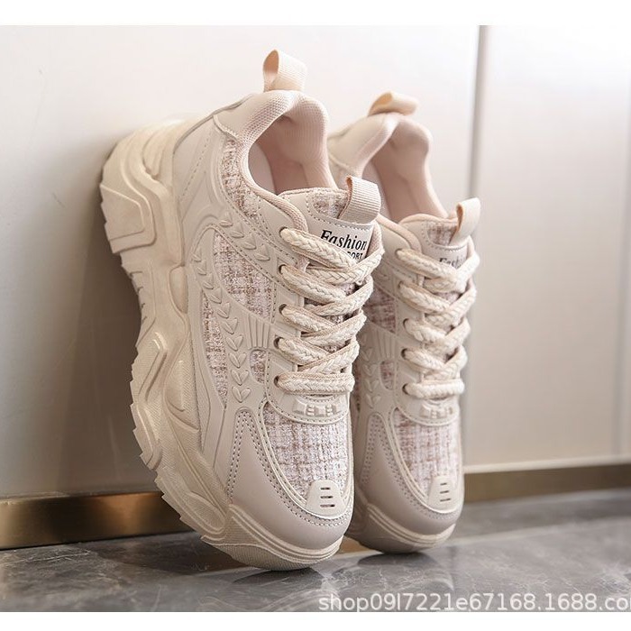 Women Shoes Tennis - Dames Sneakers 20245Nieuwe Mode Dikke Sneakers