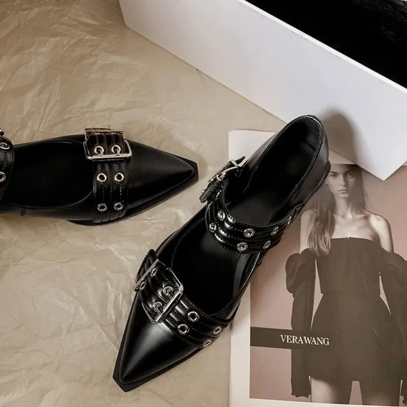 Mule Slip On - Damesschoenen Designer Luxe Lage Hak Pompen