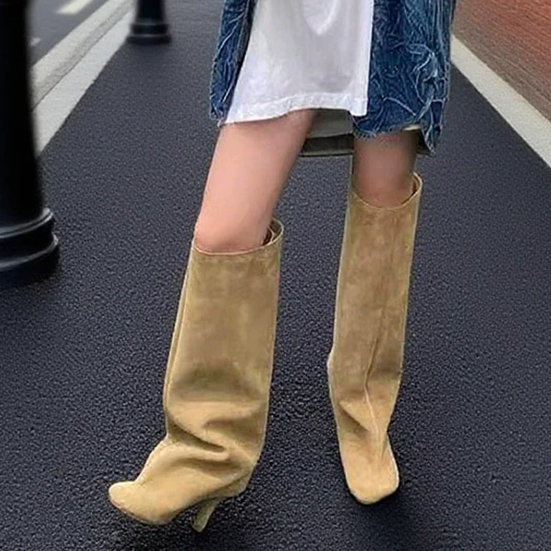 Winter Straat Punk Ronde Neus  - Knee High Boots Women recensie en prijs