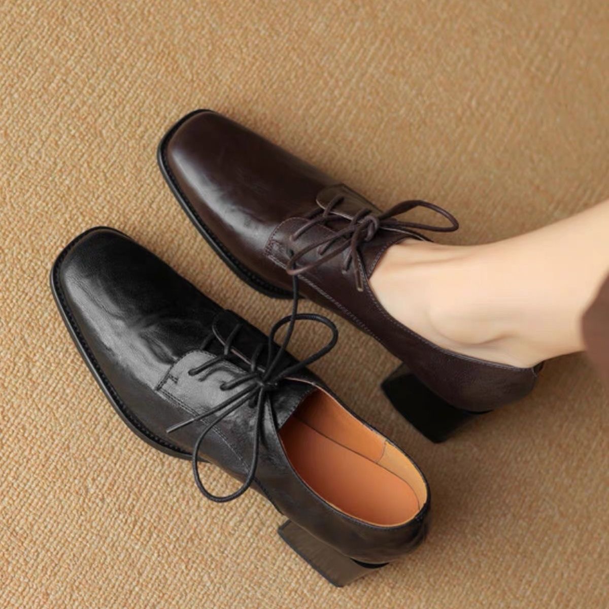 Dames Oxford schoenen met vier - Oxford Lace Up Women recensie en prijs