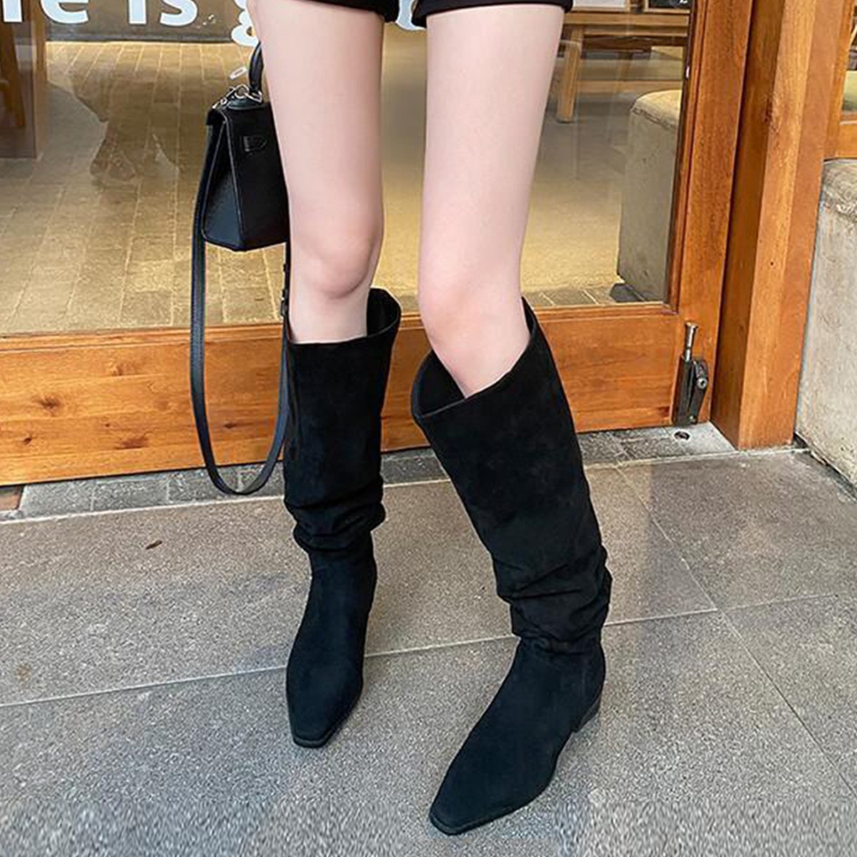 Dames laarzen tot boven de kni - Sock Boot Women recensie en prijs