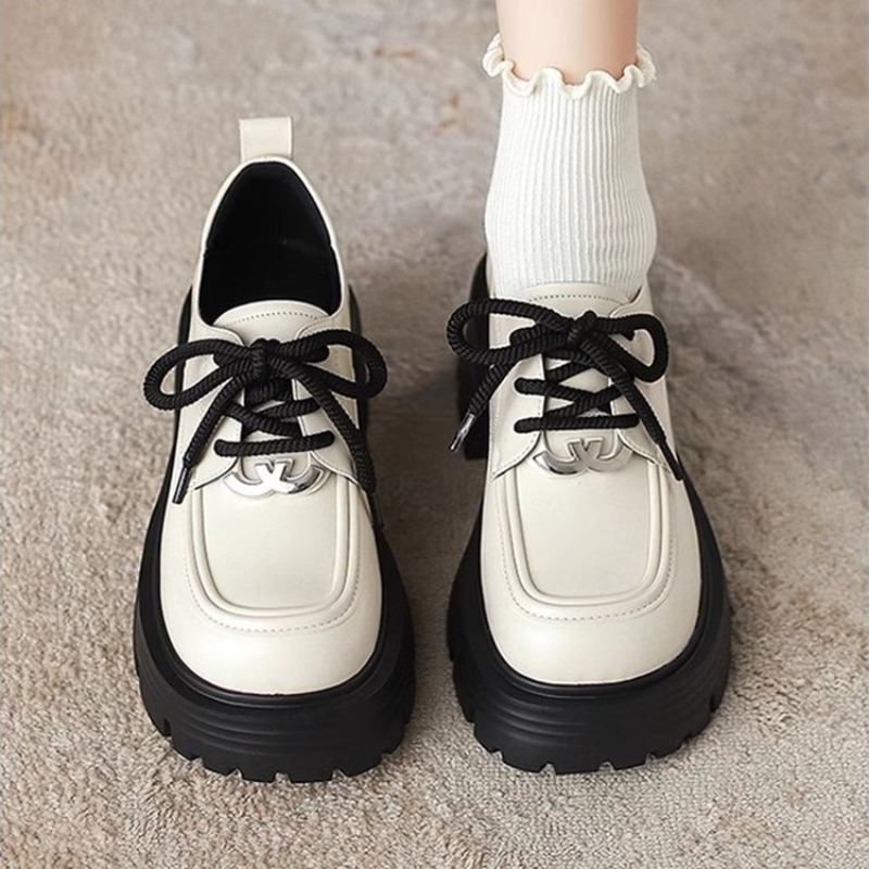 Dames Witte Platform Oxford Sc - Oxford Lace Up Women recensie en prijs