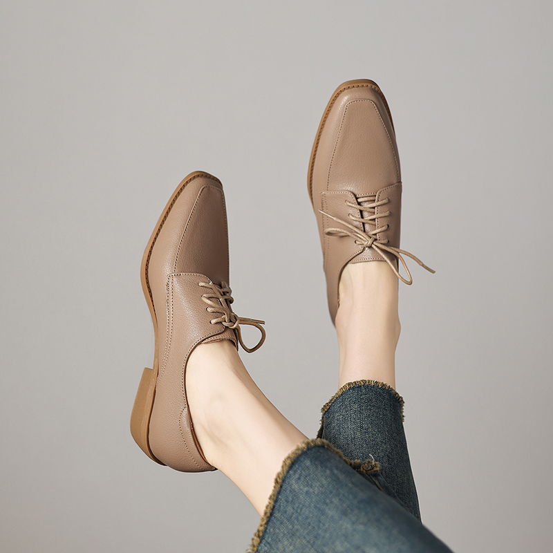 EAGSITY Koeienleer schoenen me - Oxford Lace Up Women recensie en prijs