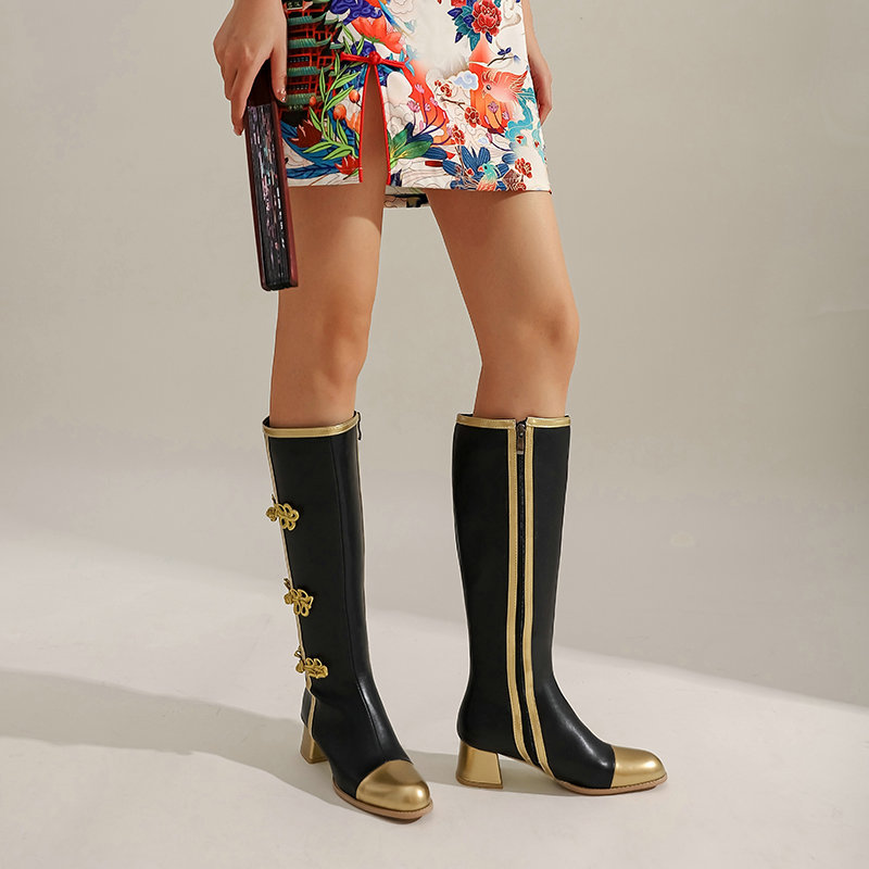 Big Size Mode Knie Hoge Laarze - Knee High Boots Women recensie en prijs