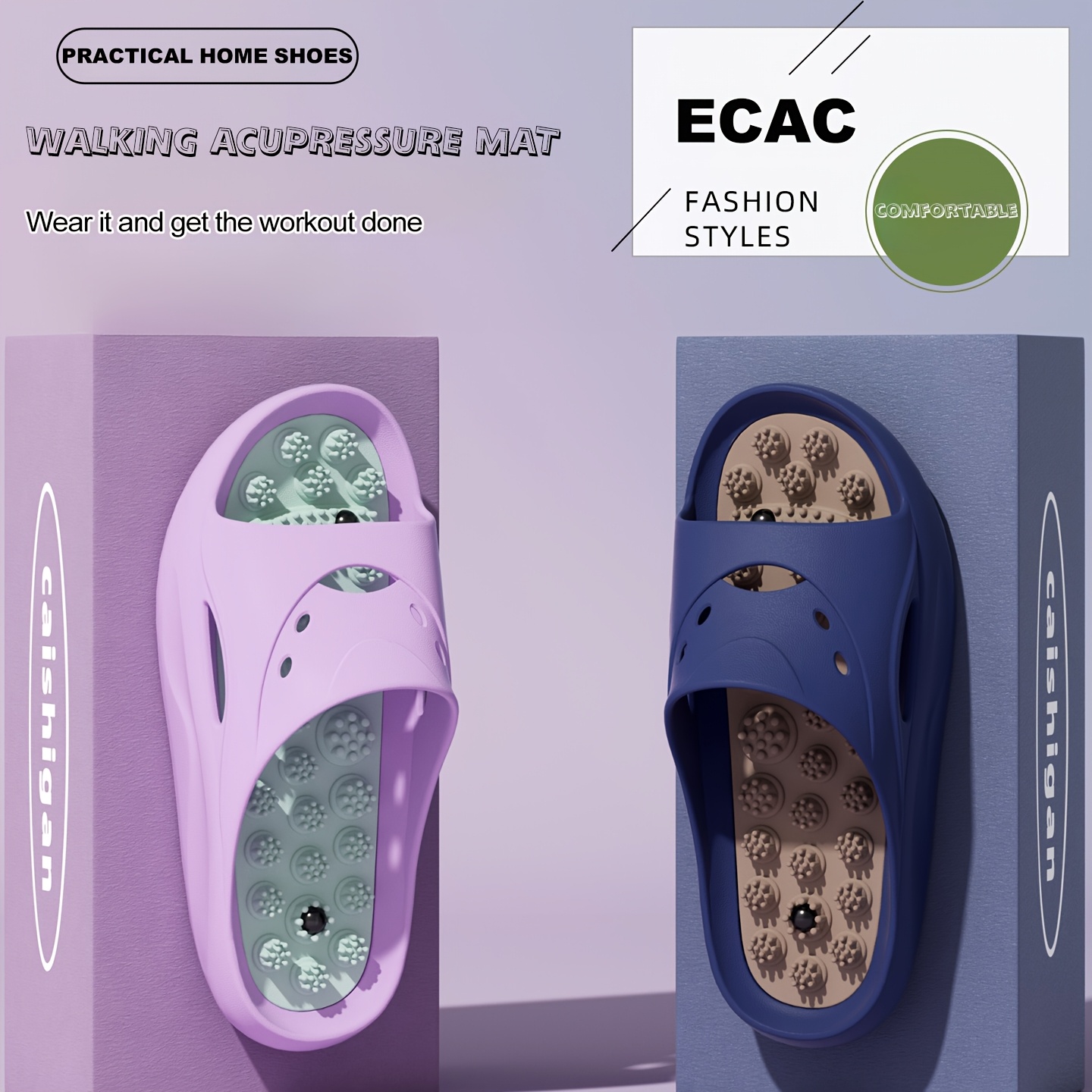 Dames Heren EVA Massageslipper - Mule Slip On recensie en prijs