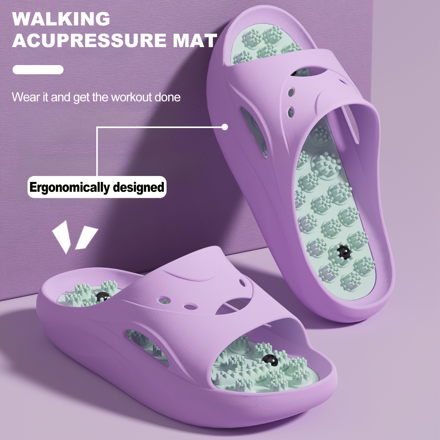 Dames Heren EVA Massageslipper - Mule Slip On recensie en prijs