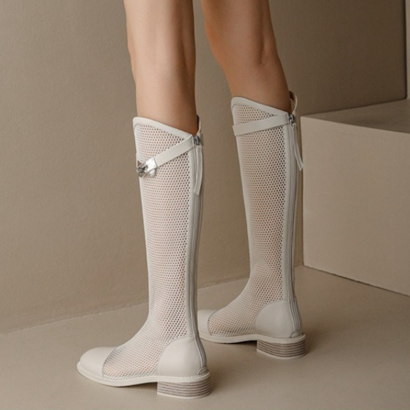 Vrouwelijke Zomer Kniehoge Mes - Knee High Boots Women recensie en prijs