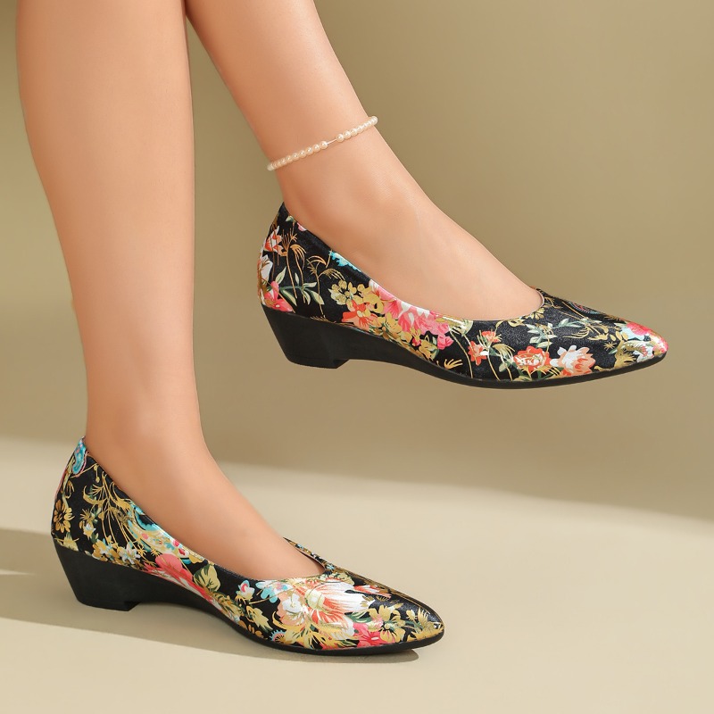 Dames Pumps met Bloemenprint e - Women Shoes Xxl recensie en prijs