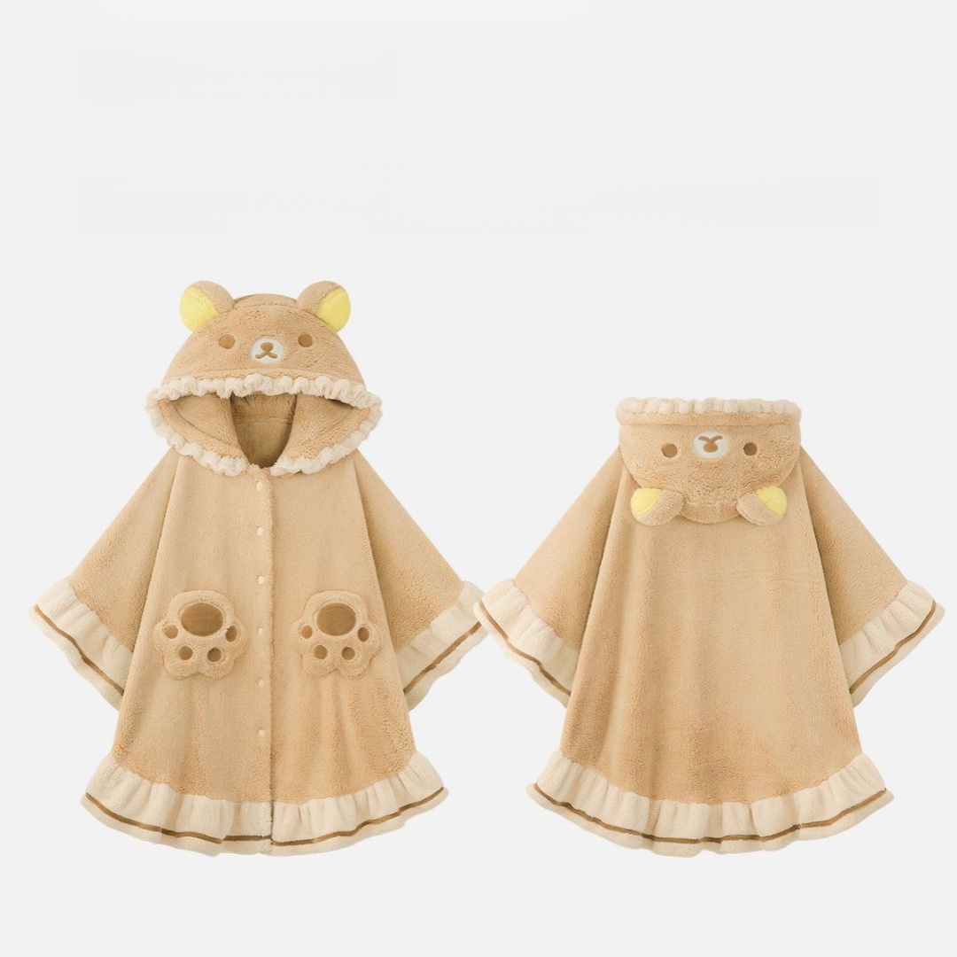 Rilakkuma Poncho-jas met capuc - Women Shoes Xxl recensie en prijs