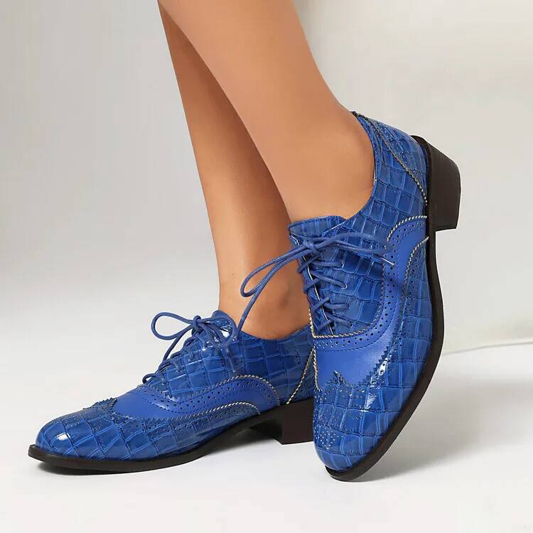Lage hakken met veters Dames e - Oxford Lace Up Women recensie en prijs