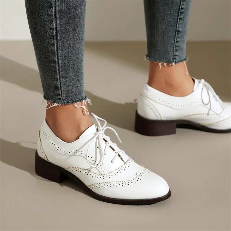 Britse Flats Vrouwen Oxfords M - Oxford Lace Up Women recensie en prijs