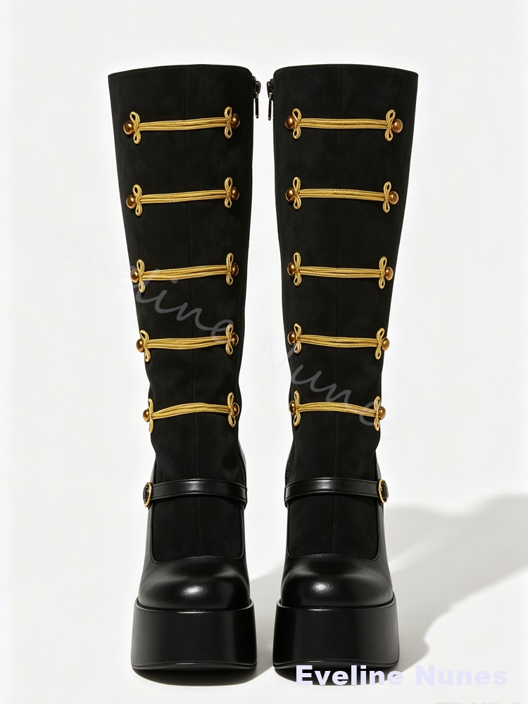 Retro Royal Court Gouden Knoop - Court Heel Pointed recensie en prijs