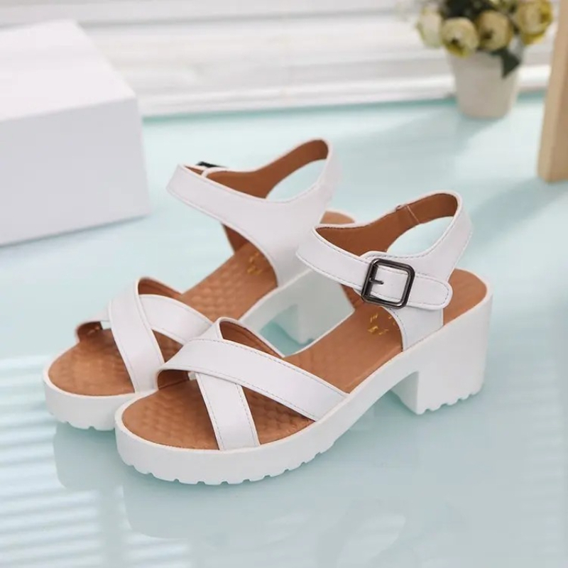 Vrouwen grote maat enkelgesp h - Women'S Shoes Quality recensie en prijs