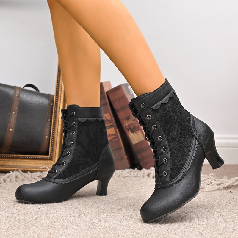 Vrouwen Gesloten Teen Med Hak  - Court Heel Pointed recensie en prijs