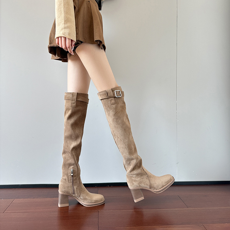Kniehoge laarzen met hoge hakk - Sock Boot Women recensie en prijs
