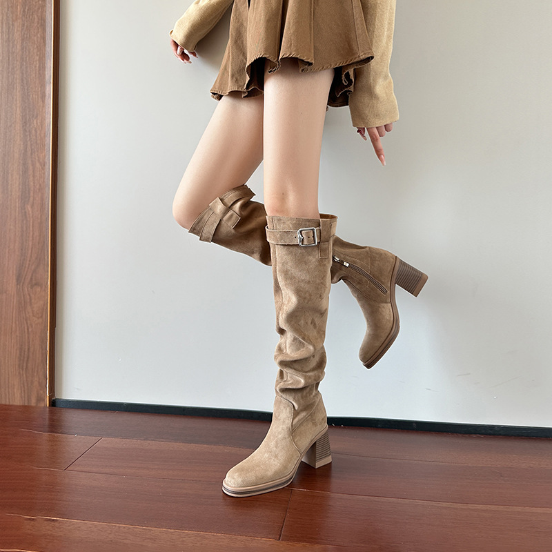 Kniehoge laarzen met hoge hakk - Sock Boot Women recensie en prijs