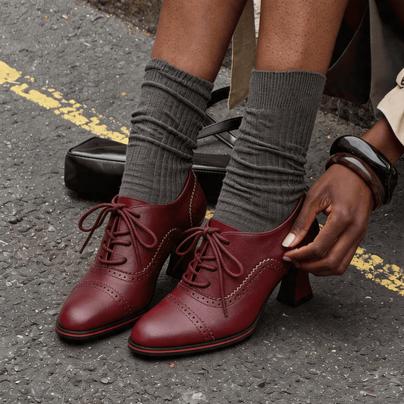 Dames Oxford-schoenen van kuns - Oxford Lace Up Women recensie en prijs