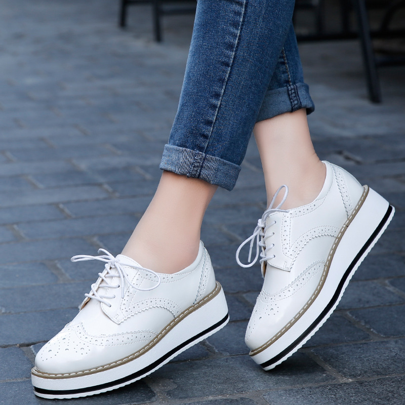 Vrouwen Instappers Schoenen Le - Oxford Lace Up Women recensie en prijs